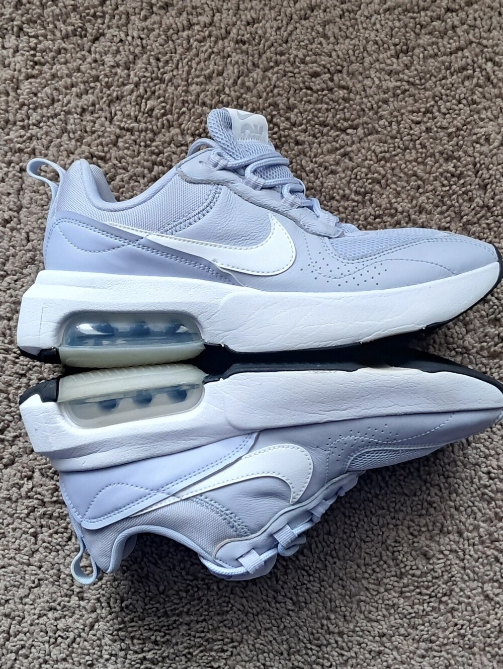 Nike Blue Ghost White Metallic Shoes Size 8